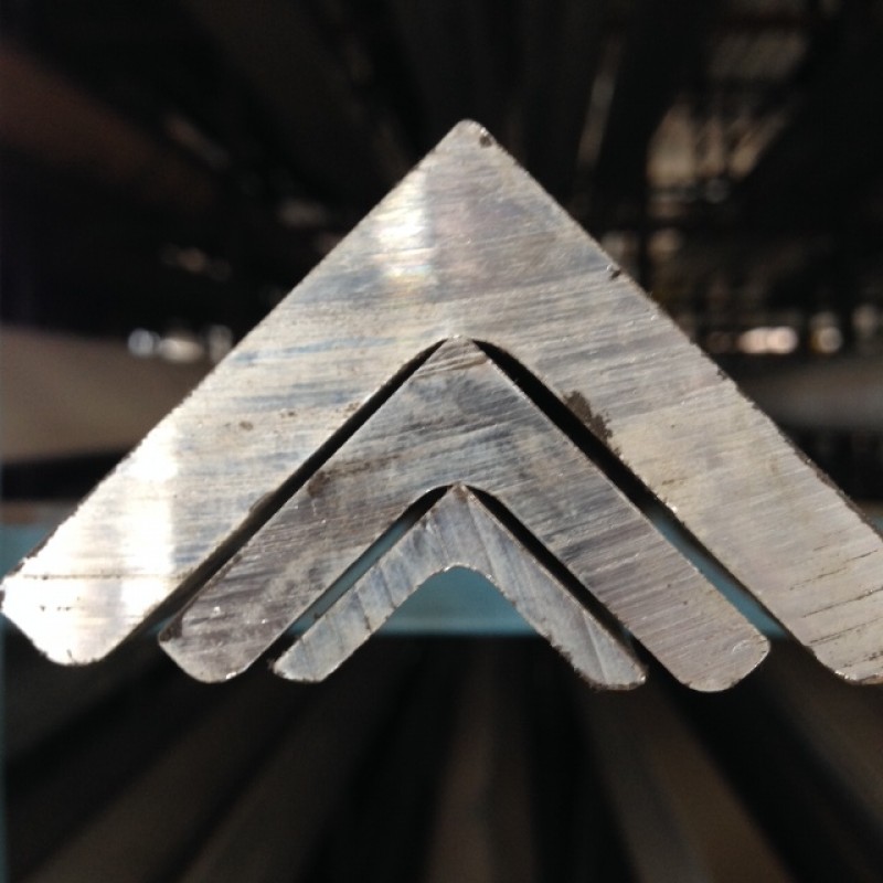 3//8/" Aluminum Angle 2 1//2/" x 2 1//2/" x 12/" long 6061 Structural Mill Finish