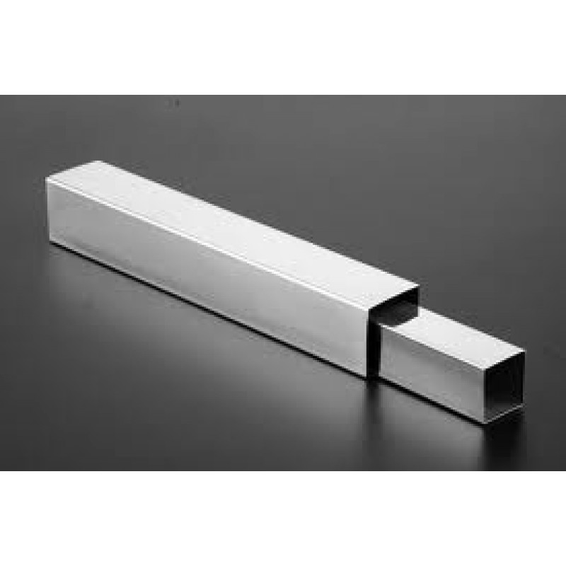 2 Pcs. Length 304 Stainless Steel Square Tube.750 OD x .620 ID x 1 Ft 