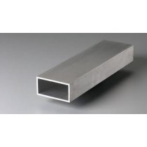 ALUMINIUM RECT TUBING 3/4" x 1.5" x .120 x 24" 6063-T5