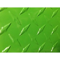 AL Diamondplate Green .045" X 1' X 1'