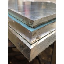 Aluminum Cast Tooling PlatePVC Both Sides.500" X 1' X 1'