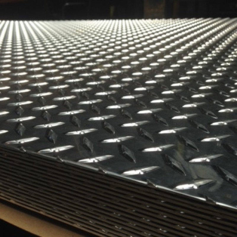 Al Treadbrite 3003-H13 <br> .250" X 1' X 2'