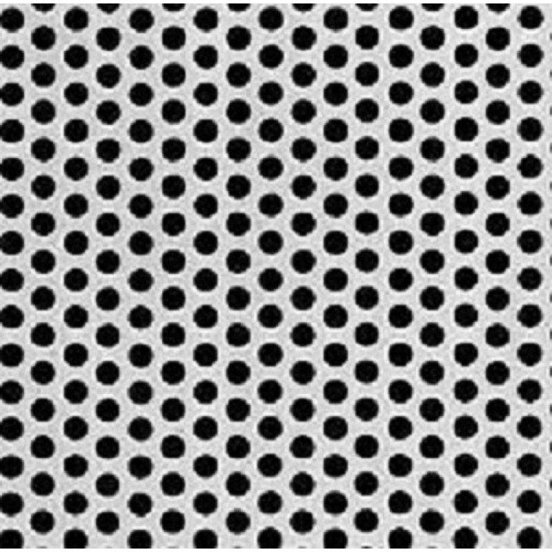 Steel Perforated Sheet, 1/4" Perfs, 5/16" Staggered Centers 20g x 24" x 48" Shapiro Metal Supply