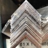 Aluminum 6063-T52 Angle<br>1 1/4" X 1 1/4" X 1/8" X 8'